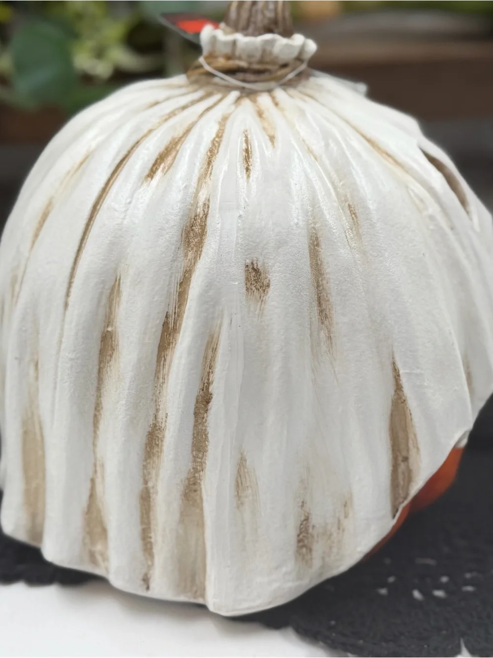 Viral toil & trouble led ghost pumpkin ceramic halloween decor 7”